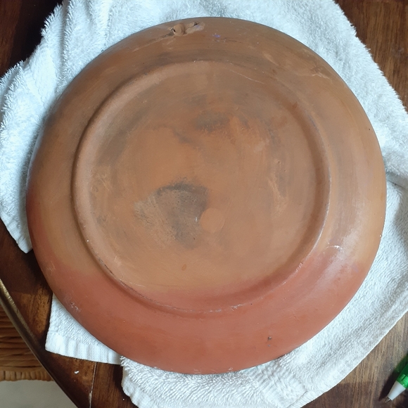 🇲🇽 Vintage Mayan Folk Art Mayan Calendar Plate Decor Spiritual - Picture 2 of 16